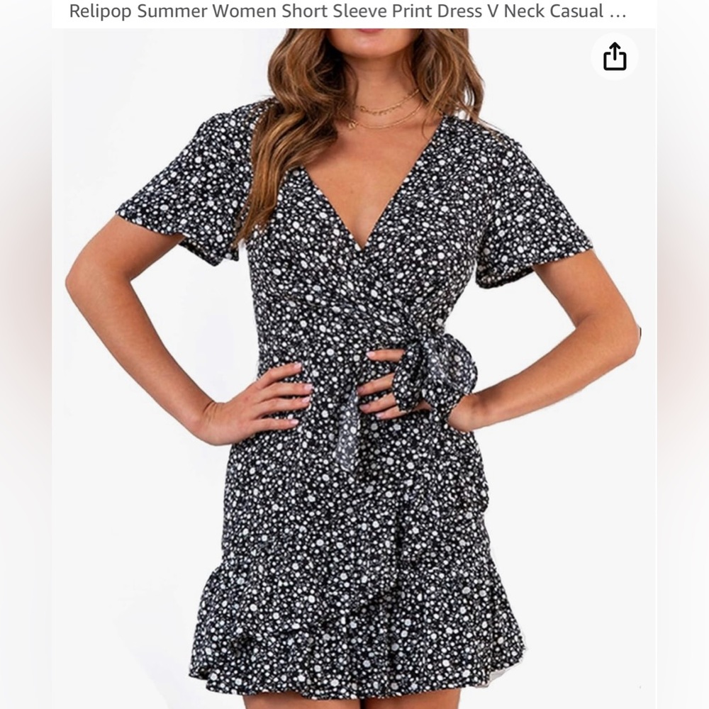 Relipop summer dress never worn brand new. Medium